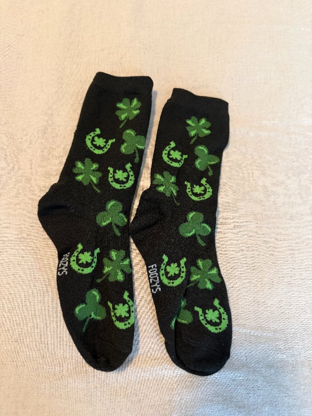 Patterned Socks - Shamrocks - Foozys